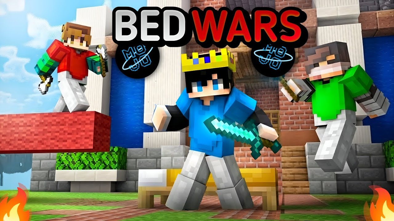 Playing Java BedWars For the First Time🔥 || Java Edition BedWars ...