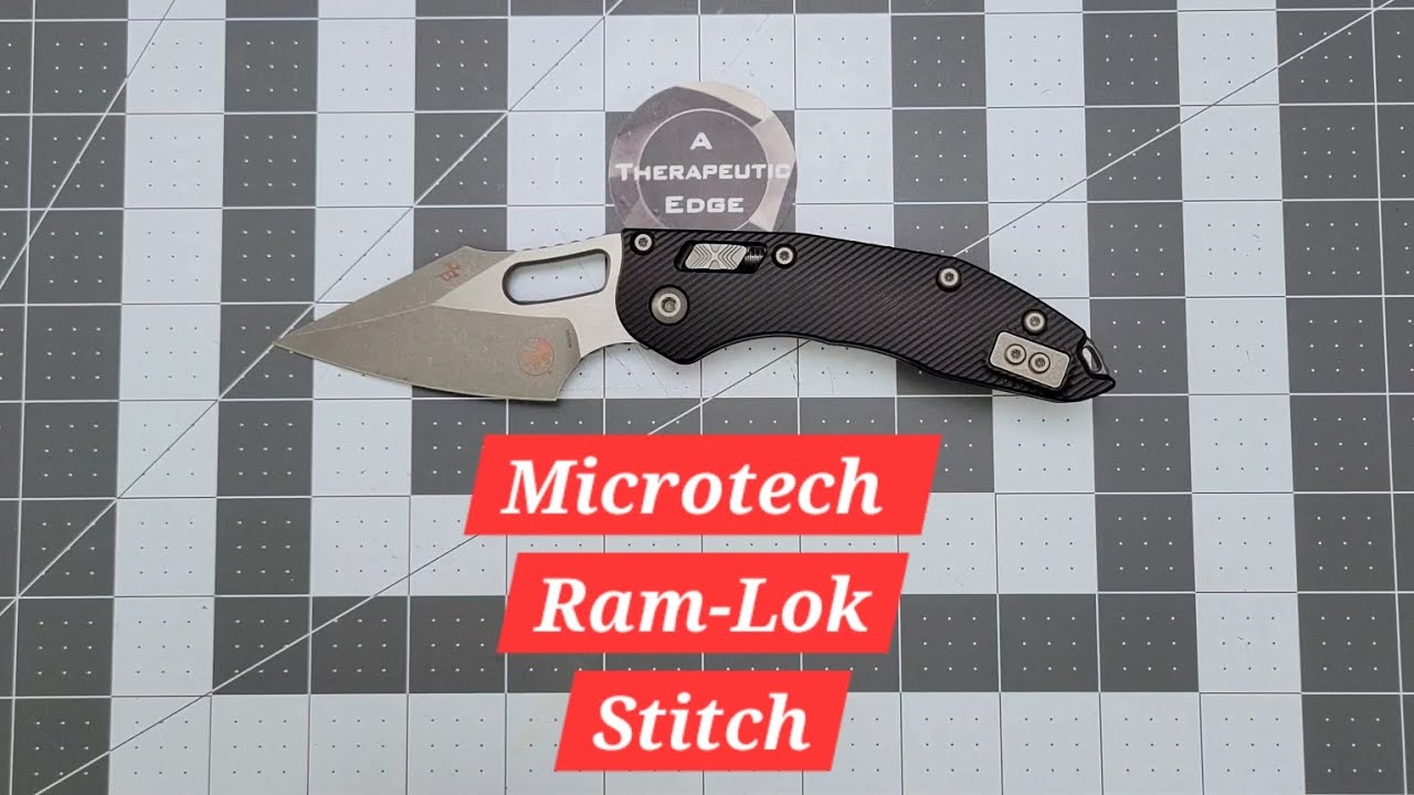 Microtech Ram-Lok Aluminum Manual Stitch 