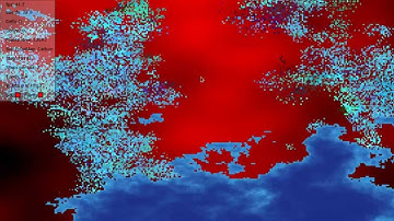 ALife Simulation: Evolving plants evolve, first test.