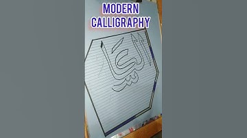 Modern Calligraphy #shorts #viral #modern  #calligraphy