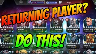My Top 5 Tips for Returning Players | Marvel Contest of Champions screenshot 5