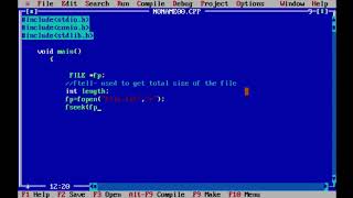 ftell in c | how to use ftell in c | how to use ftell | file handling functions in c | ftell()