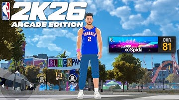 My First MyCAREER Game On NBA 2K26 Arcade Edition!