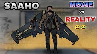 Saaho movie vs reality | shraddha kapoor , prabhas | funny 2d animated spoof