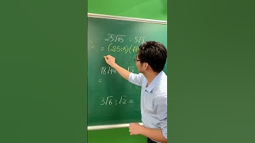 Phép tính khai căn, bạn đã biết làm nhanh chưa? #shorts