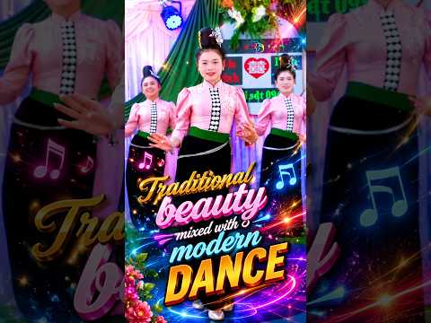 Traditional beauty mixed with modern dance#shorts #traditionaldance #culture #vietnam #beautiful