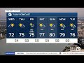 Metro Detroit Weather: A slight chance of rain south, clearing by the afternooni