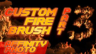 Fire Brush Affinity Photo Part 3
This tutorial is part 3 of 3 for creating a custom fire brush in Affinity Photo.
For more on custom brushes in Affinity Photo check out the link below:
https://youtu.be/VgLNfOwAgAw
You can stay up to date with my Instagram page:
https://www.instagram.com/chrome_lion/ Fire Brush Affinity Photo Part 3