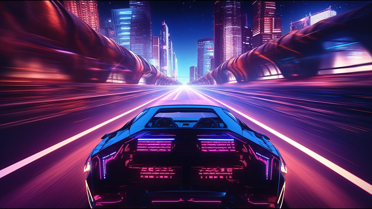 Chill Synthwave Electro Mix For Night Drive - YouTube