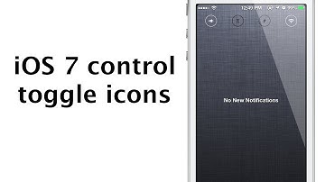 iOS 7 control toggle icons