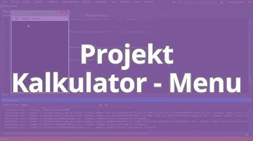 C++ Aplikacje w Visual Studio | Projekt Kalkulator - Menu | ▶strefakursow.pl◀ #cpp #visualstudio