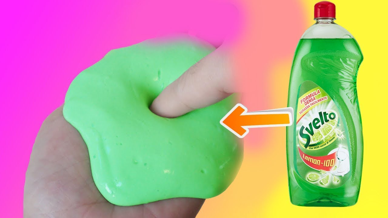 Slime Senza Colla E Senza Acido Borico Solo Con Due Ingredienti Theaudrina17 Youtube