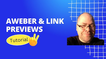 Aweber Tutorial I Tutorial On the New Link Previews Feature With Aweber