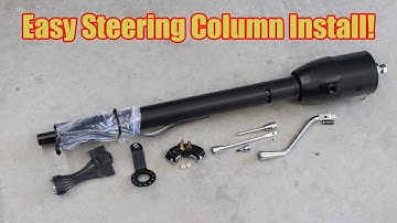 Column Shift Tilt Steering Column Install