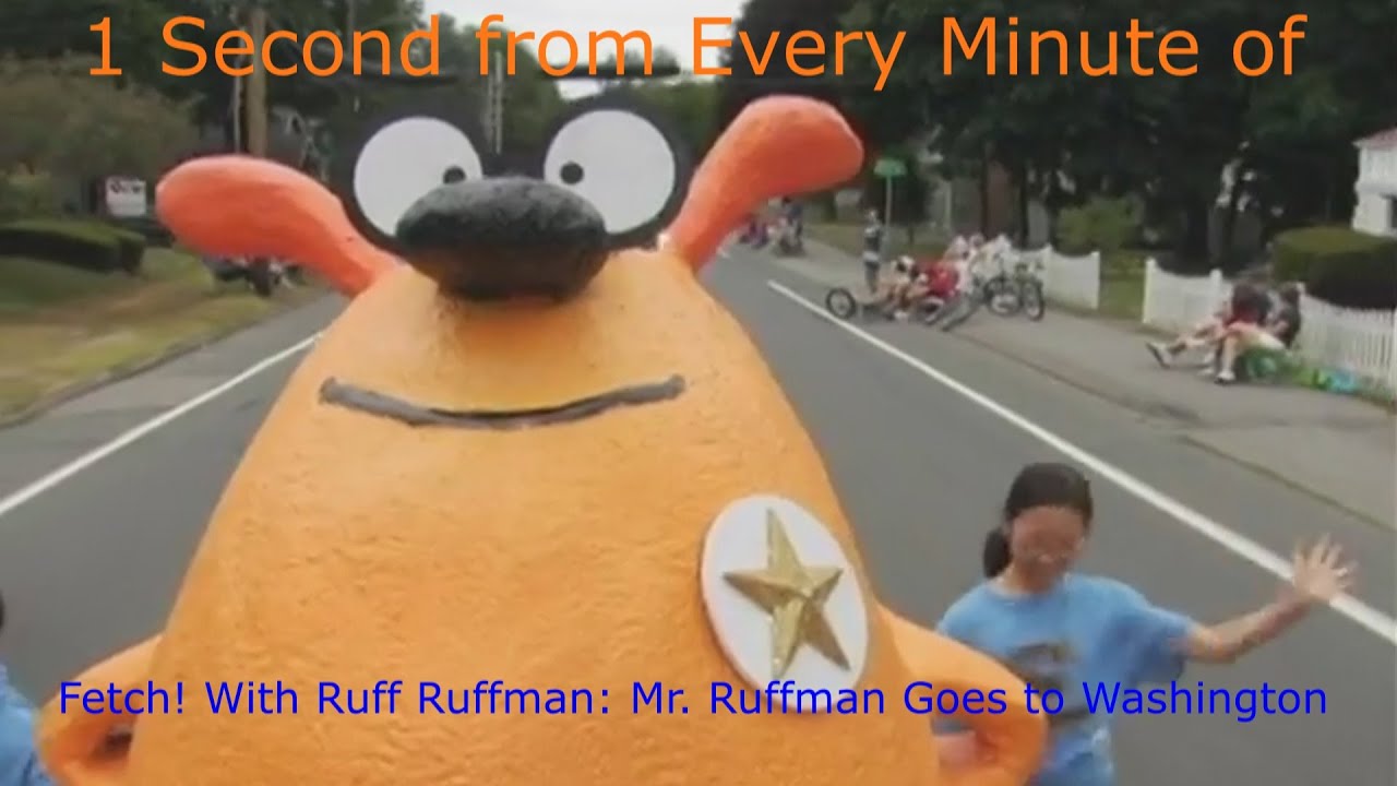 1 Second from Every Minute of Fetch! With Ruff Ruffman: Mr. Ruffman ...