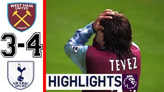 West Ham vs Tottenham 3-4 | Dramatic Match | Premier League 2006 / 2007