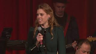 HRH Princess Beatrice presents unique award to Katherine Jenkins at the Variety Showbusiness Awards