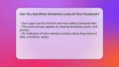 Can You See When Someone Looks At Your Facebook? - Everyday-Networking