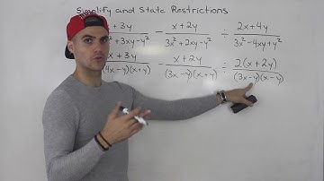 MCR3U - Adding & Subtracting Rational Expressions Part 8 - Grade 11 Functions