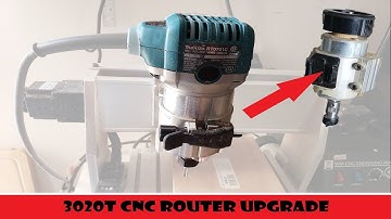 3020 CNC Router Spindle Motor Upgrade | 1.25hp Makita
