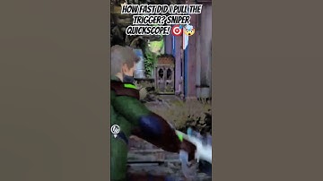 Blink and You’ll Miss It – Insane Sniper Quickscope! 💥🎯[Uncharted 4 PS5] #shorts