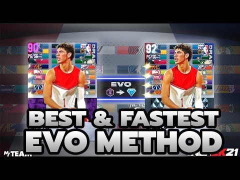 Fastest And Best Evo For Amethyst To Diamond Lamelo Ball Nba 2k21 Myteam Next Gen Youtube