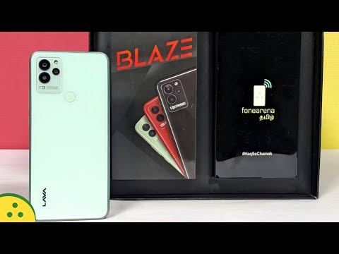 Lava Blaze Unboxing — 6.5" HD+ display, glass back, Android 12, 5000mAh battery