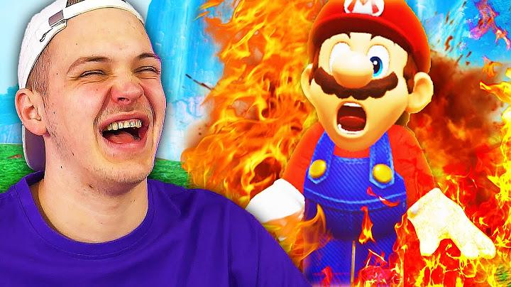 Wenn ich LACHE, explodiert Mario (wieder)
