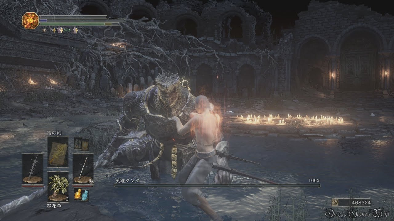 【8週目/NG+7】DARK SOULS 3 - #14 ボス・英雄グンダ/BOSS Champion Gundyr（NO DAMAGE）