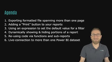 5 Things you can do with Power BI Report Builder by Markus Ehrenmüller Jensen