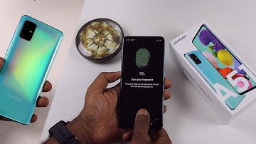 Samsung Galaxy A51In-display Fingerprint Sensor, App Lock, Face unlock Features Tips and Tricks