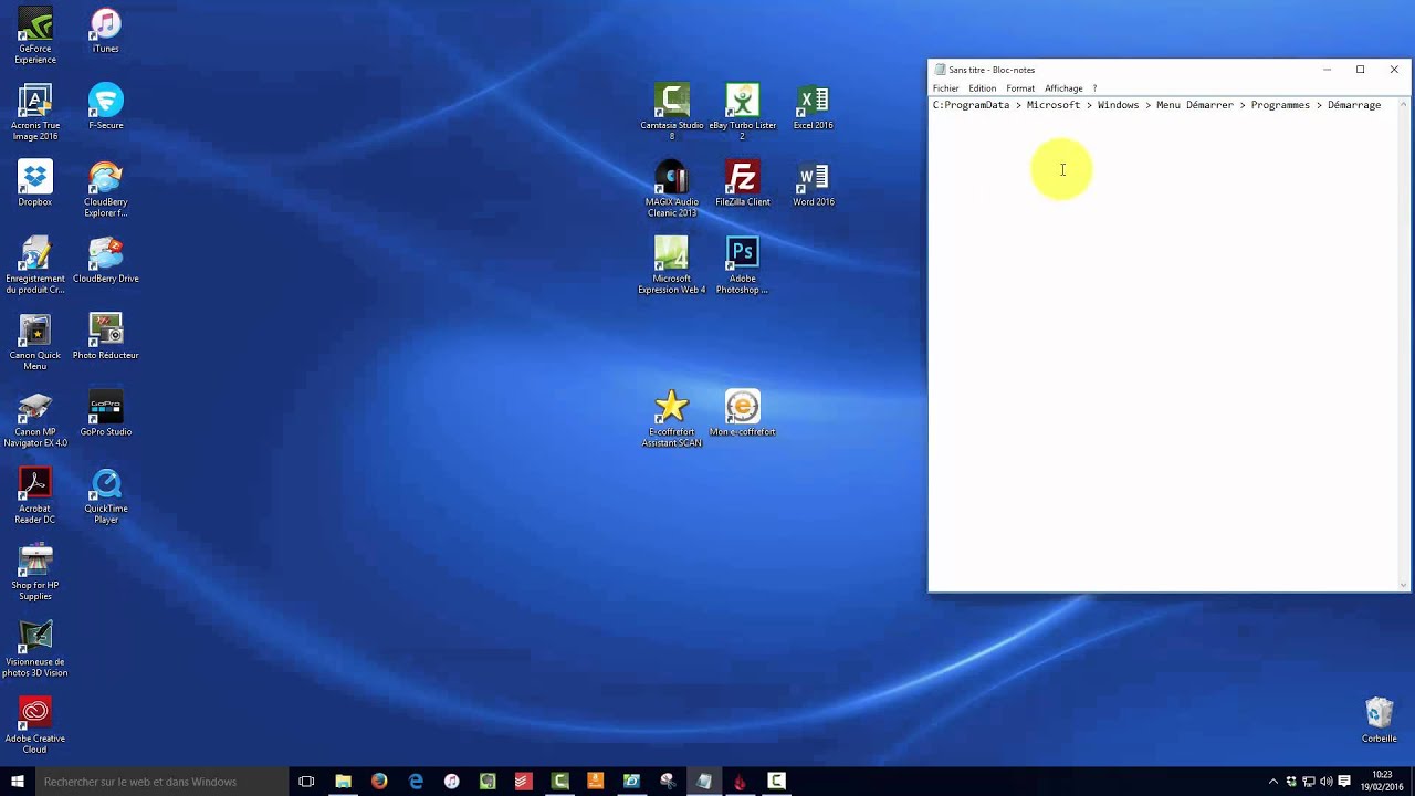 Comment Faire Démarrer Un Programme Au Démarrage De Windows 10  Tout Faire