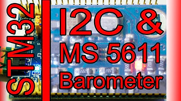 STM32 programming I2C and MS5611 barometer example in Keil