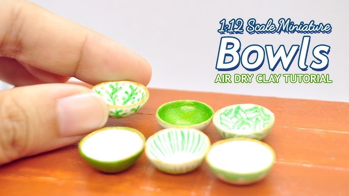 How To Make Air Dry Clay Bowls — Gathering Beauty