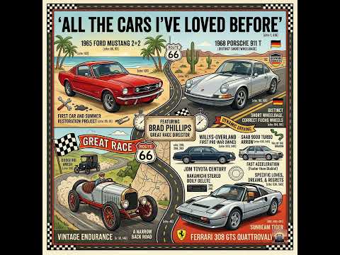Brad Phillips on The Great Race, Ferraris & Vintage Porsches