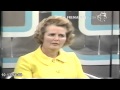 Margaret thatcher  1970s interview  thames television