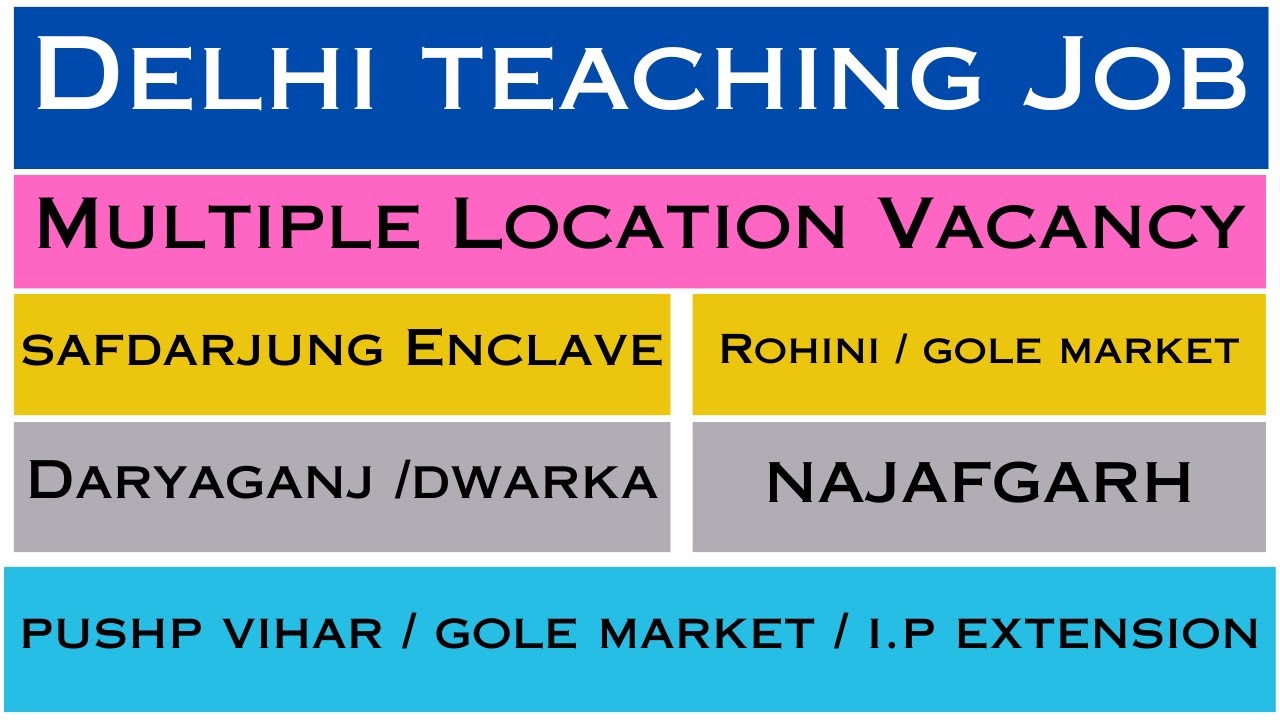Fast track Your Career Private School Vacancy In Delhi For TGT PGT PRT fast-track-your-career-private-school-vacancy-in-delhi-for-tgt-pgt-prt