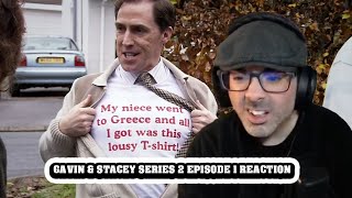 American Reacts Gavin &amp; Stacey Series 2 Episode 1