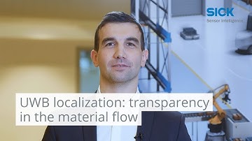 UWB localization - Full transparency in the material flow | SICK AG