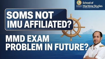 SOMS Not IMU-Affiliated | Will It Affect MMD Exam Eligibility? Full Clarification