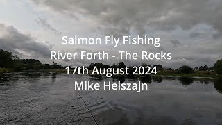 Salmon Fishing River Forth The Rocks 17Th August 2024