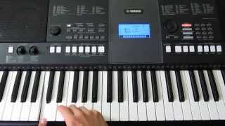 Работа Секвенсора на Yamaha PSR-E423. Часть 1