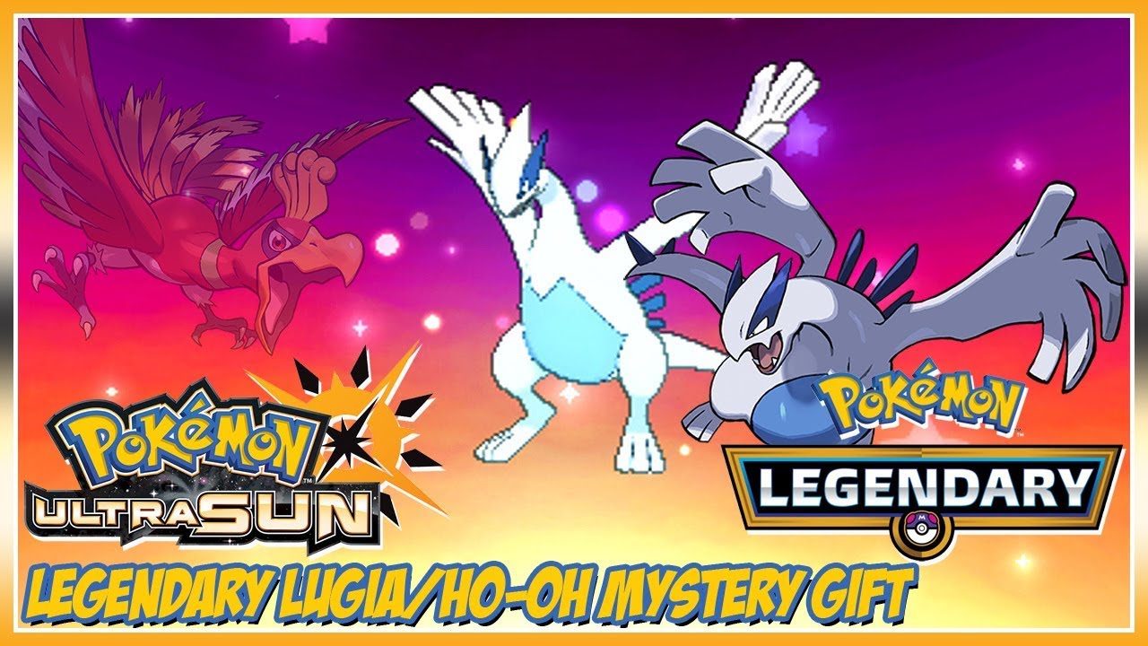 Pokémon Ultra Sun and Moon' Lugia and Ho-Oh Distribution: How to