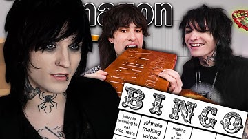 Playing Jake and Johnnie Bingo react - Trying Weird Amazon Stuff!