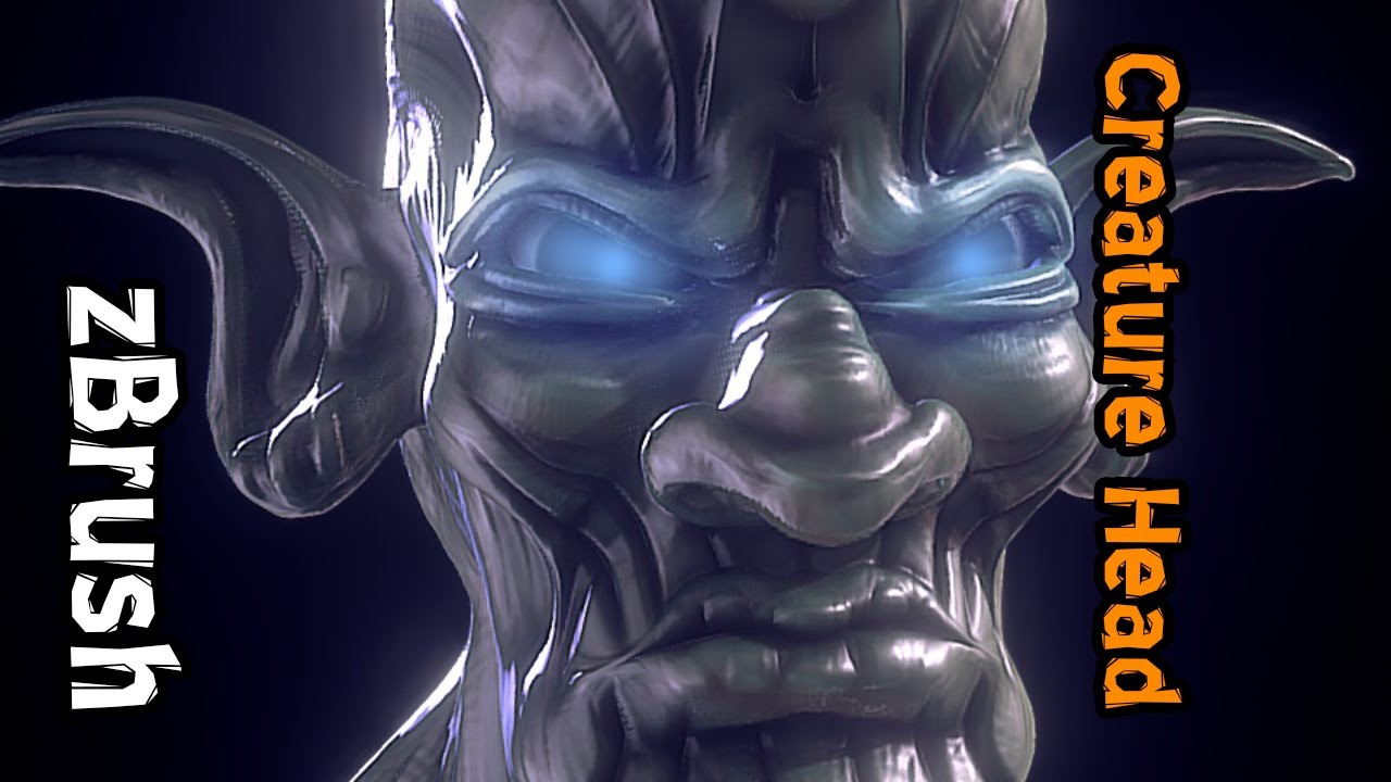 Sculpting a Head in zBrush from a Sphere - YouTube