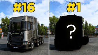 Ranking The MOST EXPENSIVE ETS2 Trucks from SLOWEST To FASTEST