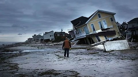 Hurricane Sandy: scenes of devastation on New York...