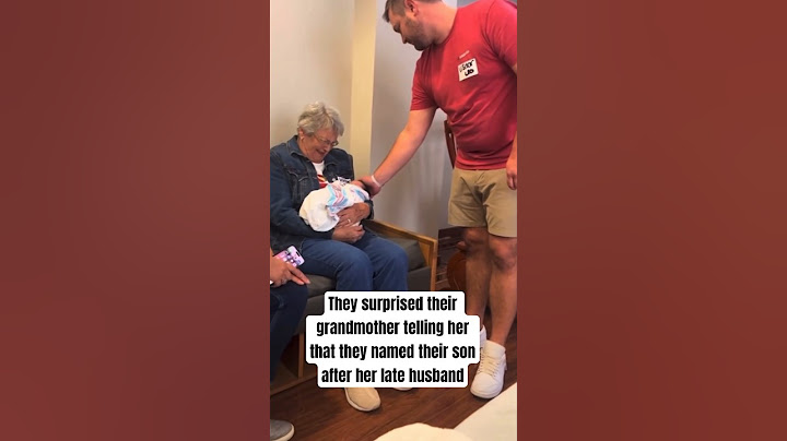 They surprised their grandmother 🥺 #kindness