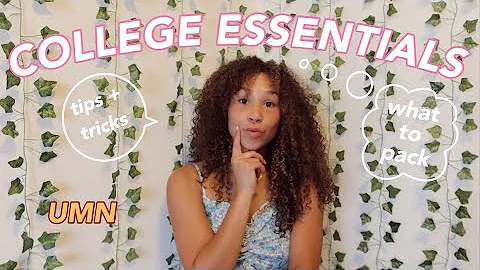 COLLEGE ESSENTIALS (for freshmen) | University of Minnesota