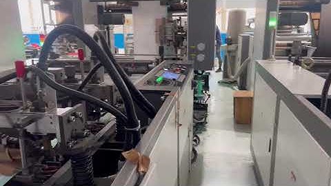 HP-RD-H Staggered Interleaved Overlap Drawstring Garbage Bag Making Machine